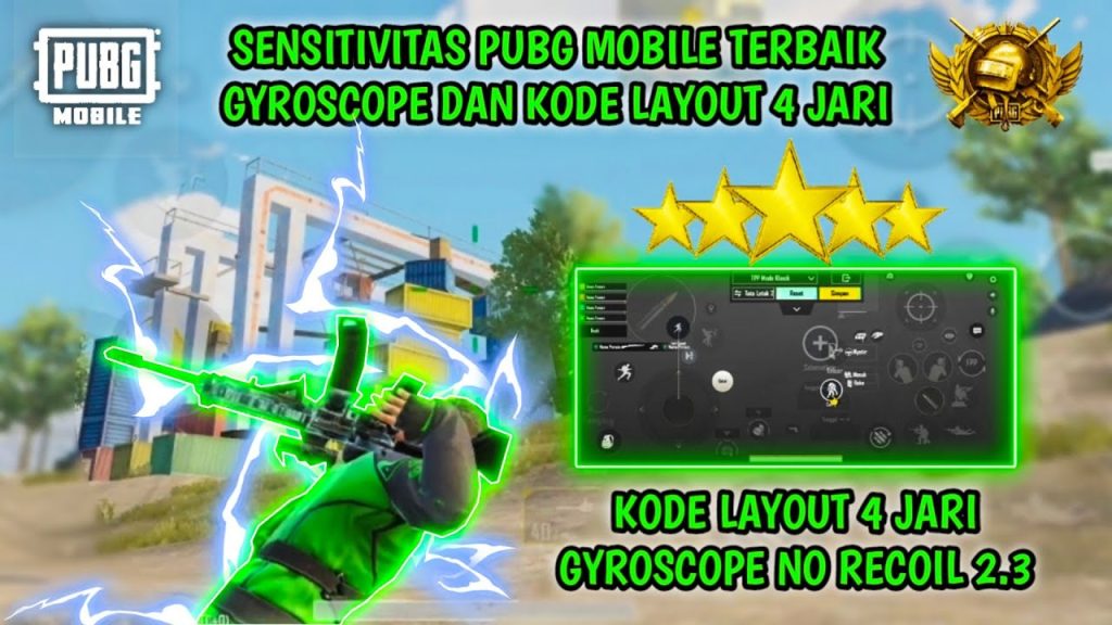 pubg mobile control codes for classic mode PUBG Mobile gyroscope control code layout phone screenshot