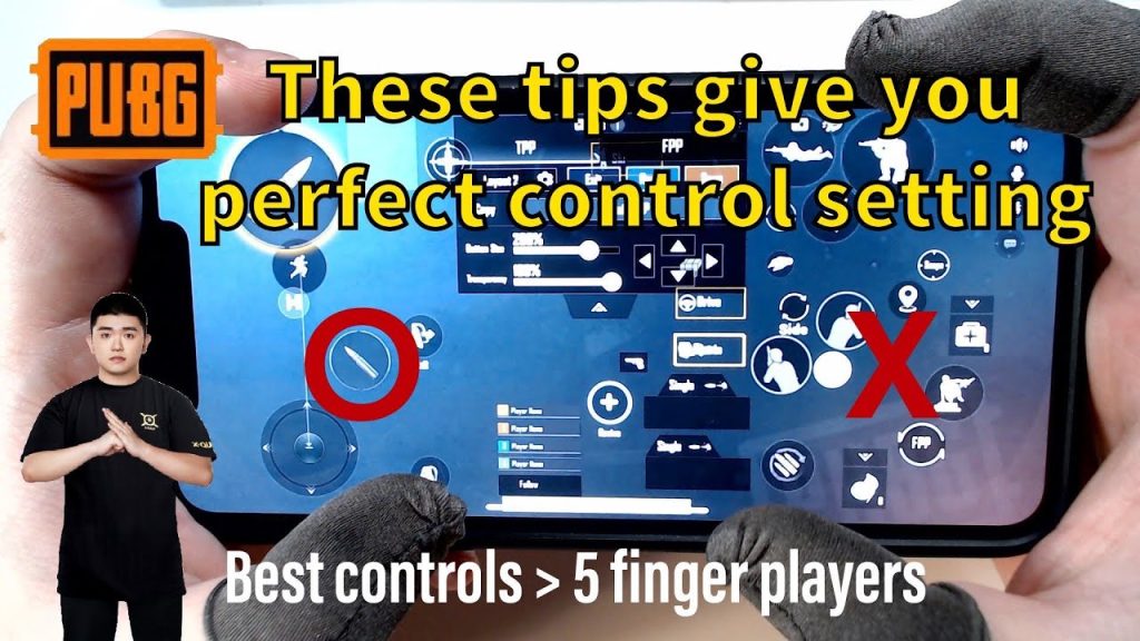 pubg mobile control codes for pro players PUBG Mobile pro player control layout screenshot 2025