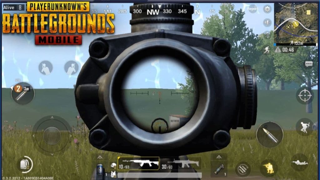 pubg mobile control codes for pro players PUBG Mobile sniper scope control layout screenshot