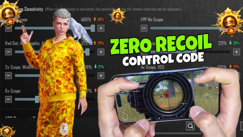 pubg mobile control codes latest PUBG Mobile bunny hop jump shoot on battlefield
