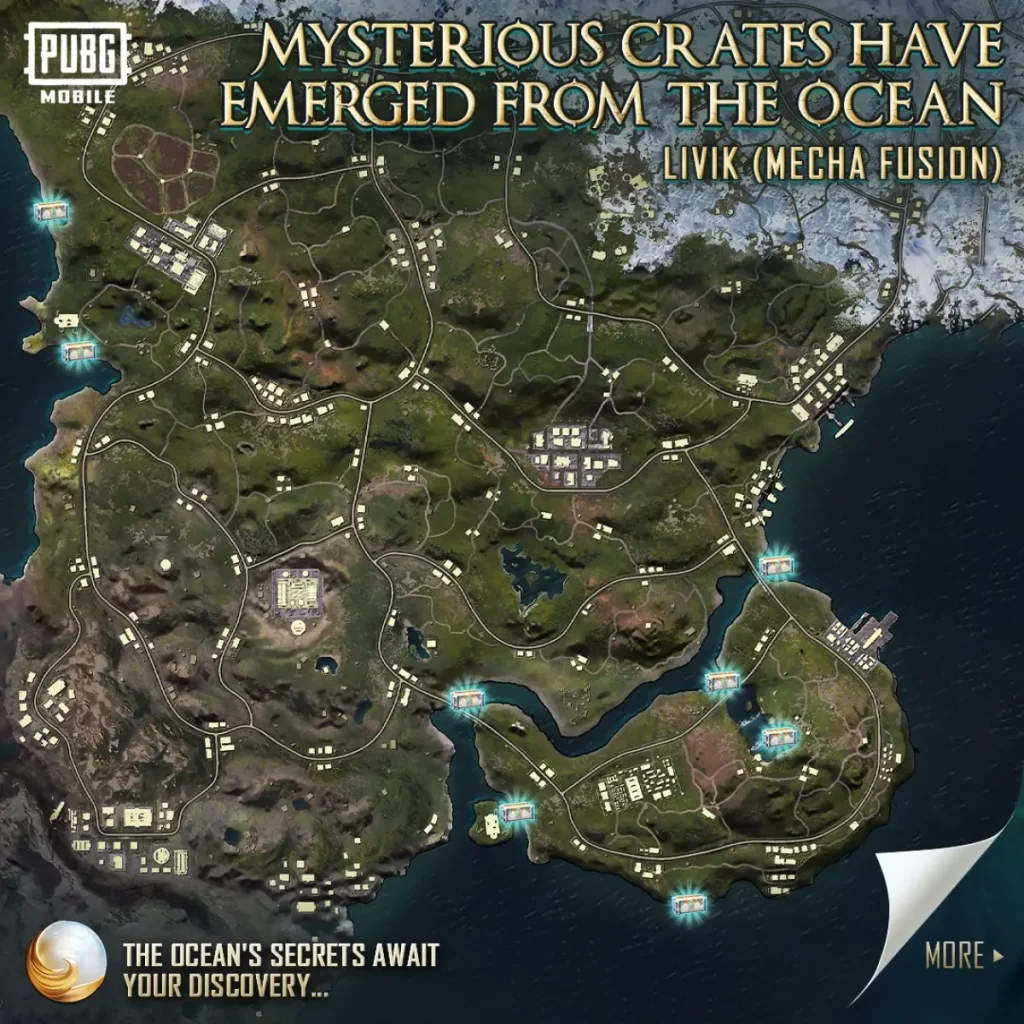 pubg mobile control codes malaysia PUBG Mobile current season control code on Livik map