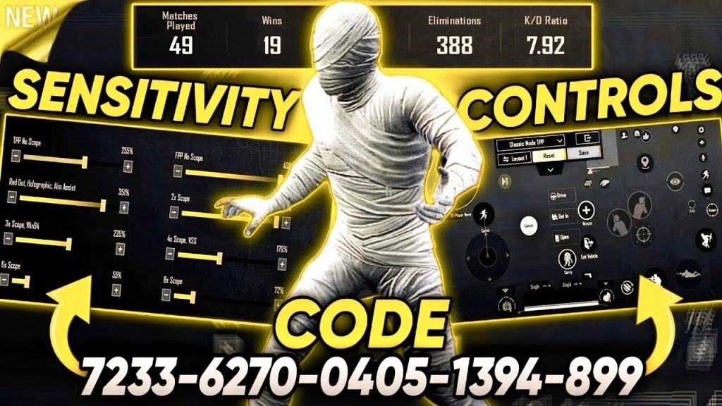 pubg mobile control codes pakistan PUBG Mobile ADS sensitivity slider screenshot