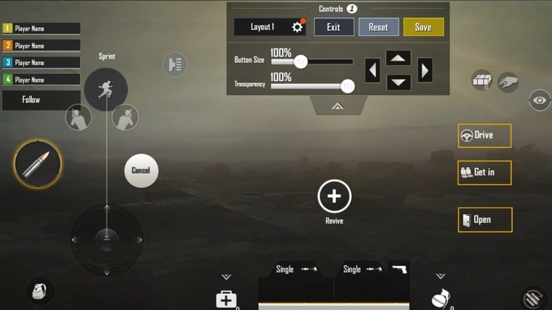 pubg mobile control codes pakistan PUBG Mobile controls screenshot Pakistan network latency settings