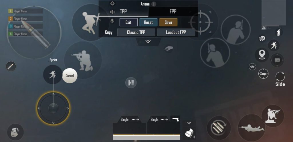 pubg mobile control codes thailand PUBG Mobile gameplay Thailand pro player claw layout screenshot