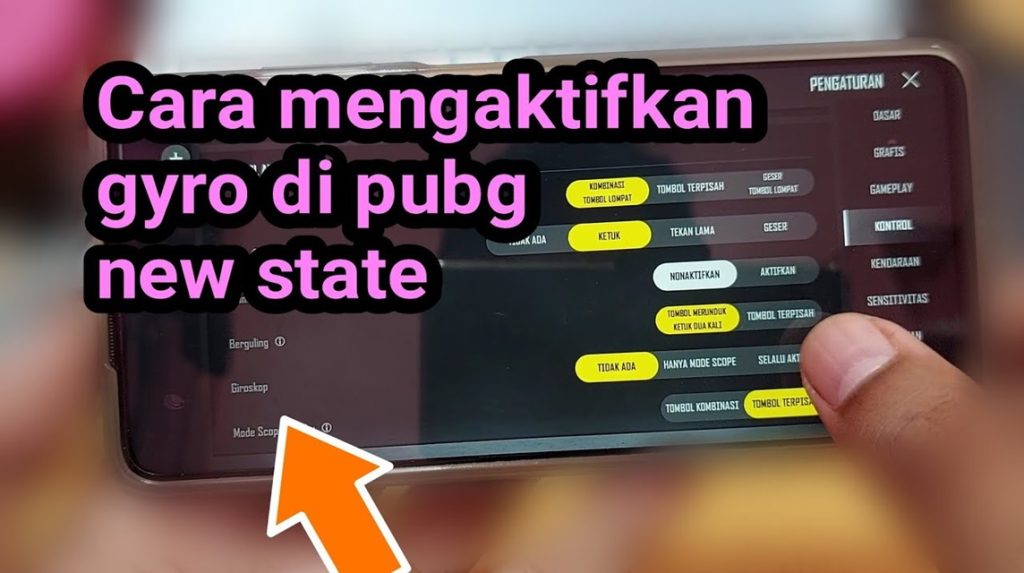 pubg mobile control codes thailand PUBG Mobile gyroscope aim overlay control code screenshot