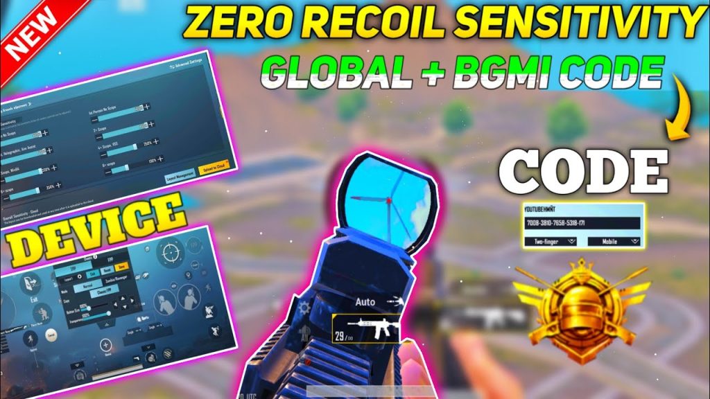 pubg mobile control codes vietnam PUBG Mobile hipfire control code Vietnam close range