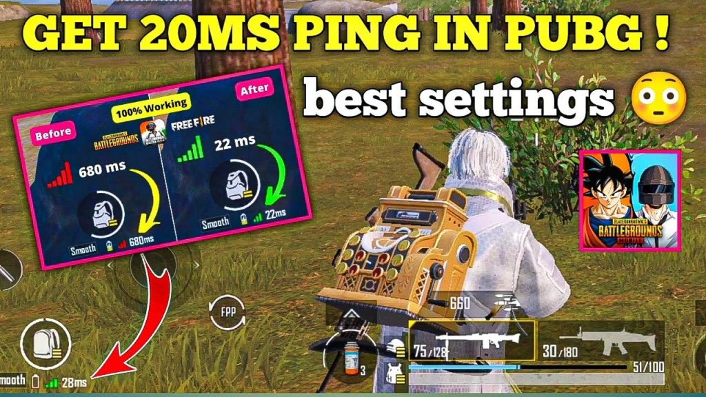 pubg mobile control codes website PUBG Mobile high ping server control layout adjustment screenshot