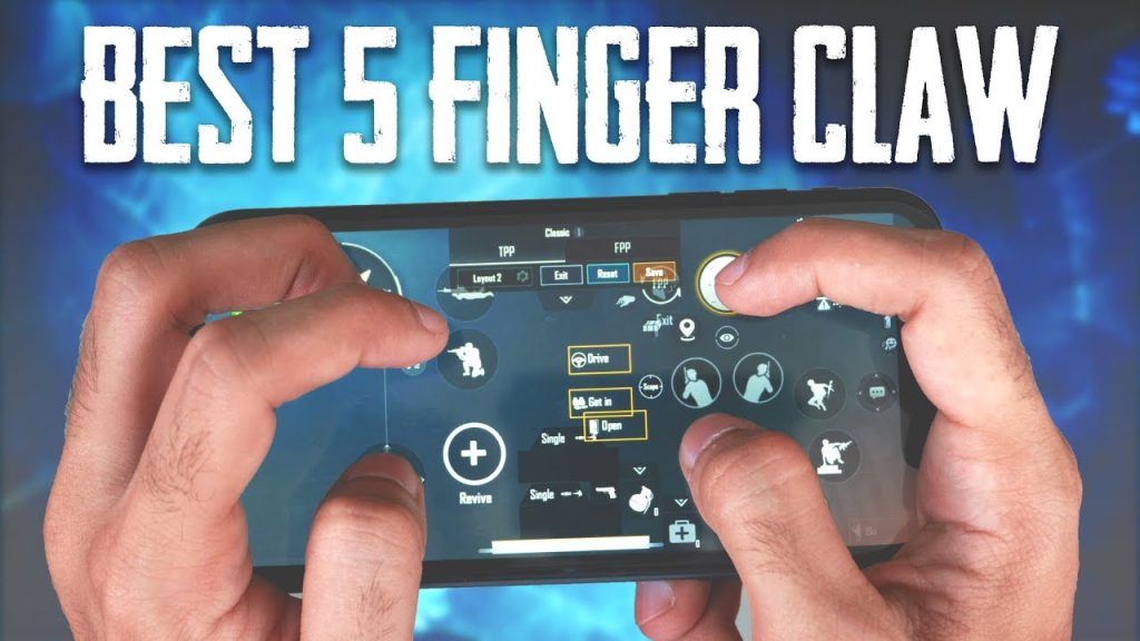 pubg mobile control codes with 5 finger claw PUBG Mobile 5 finger claw layout screenshot on phone