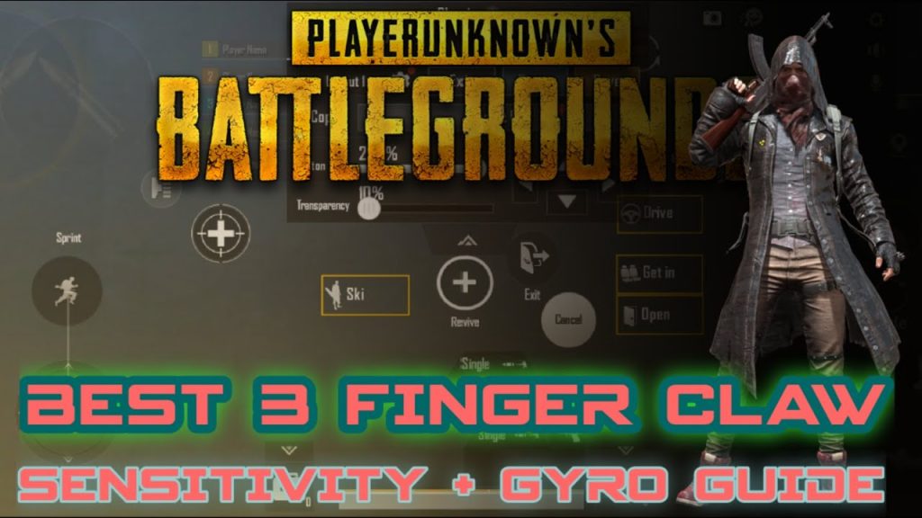 pubg mobile control codes with gyro PUBG Mobile 3 finger claw gyro control code layout