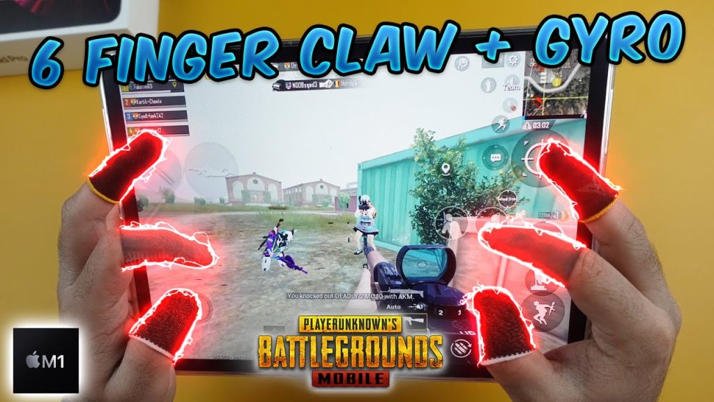 pubg mobile control codes with gyro PUBG Mobile 6 finger claw gyro control code pro