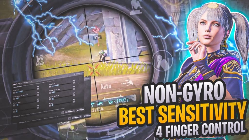 pubg mobile control codes with no gyro PUBG Mobile 3 finger no gyro control code layout