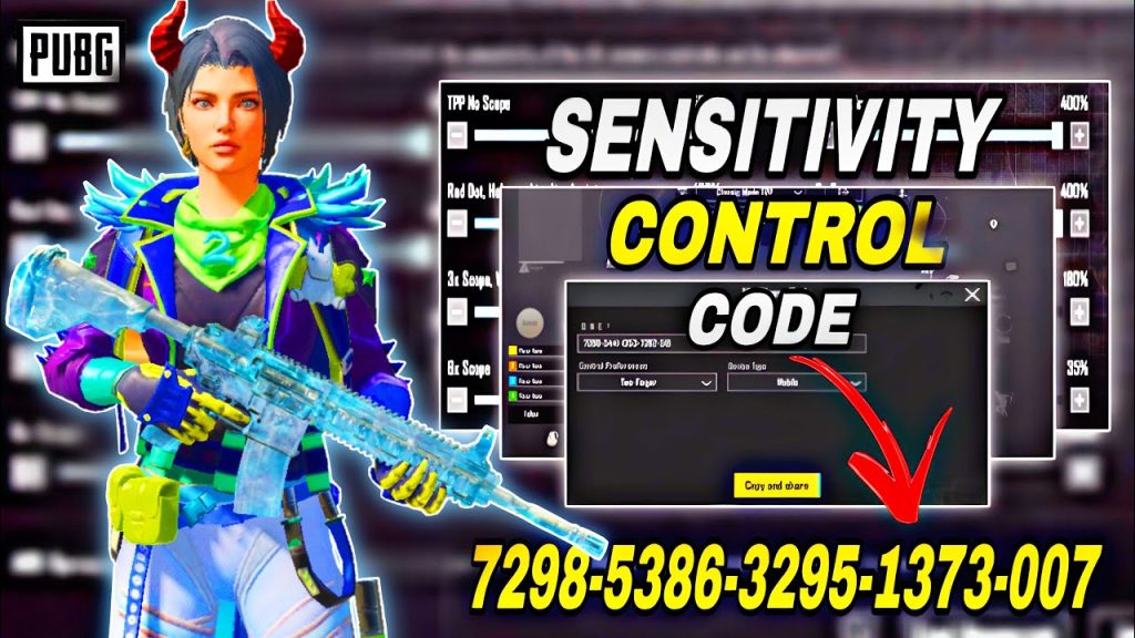 pubg mobile control codes with sensitivity PUBG Mobile low end phone control layout