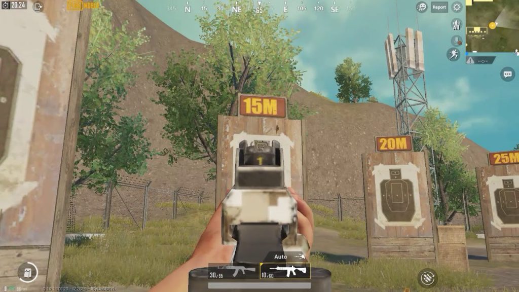 pubg mobile emulator control code PUBG Mobile sniper control code emulator screenshot